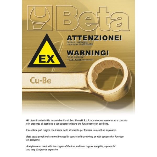 BETA 30BA Kıvılcım Çıkartmayan Konik Pim Zımba Ø 5 mm L 150 mm S 15 mm 000300806