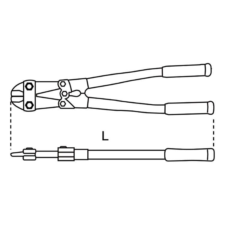 BETA 1101 Demir Kesme Makası 450mm