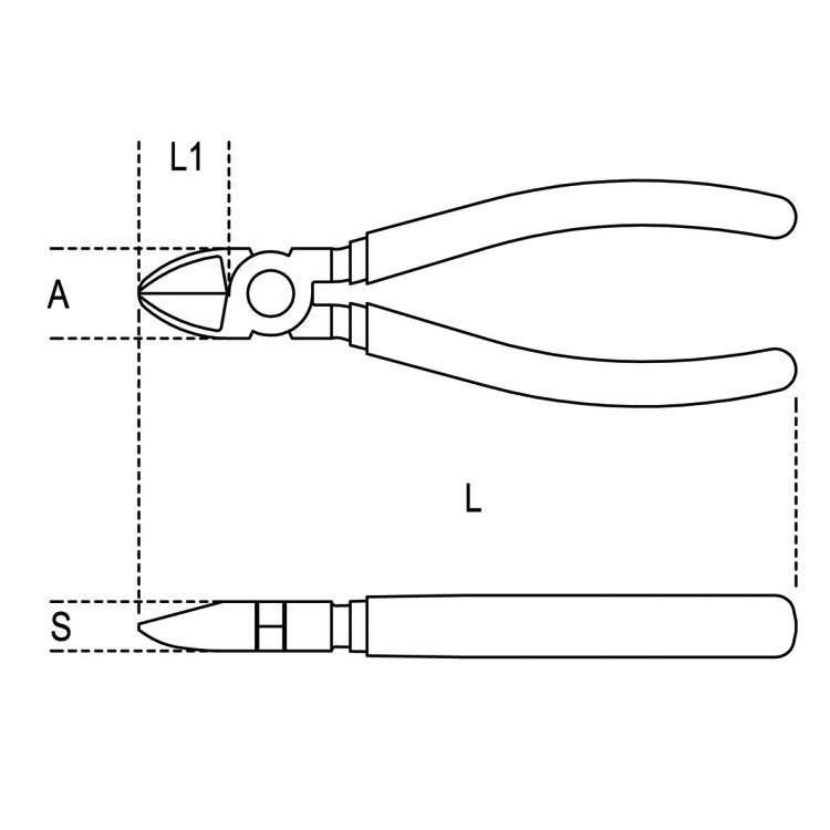 160 mm İZOLE YAN KESKİ