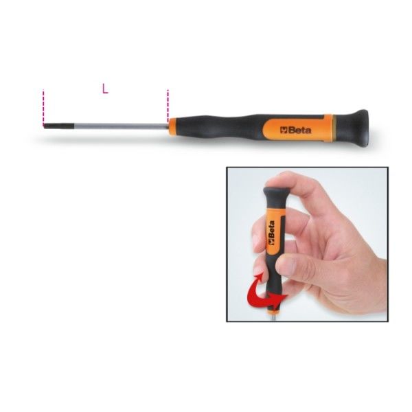 ALYAN BAŞLI MİKRO TORNAVİDA 0.9 mm