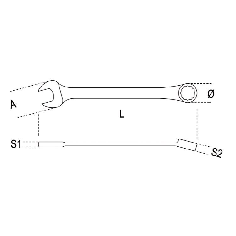 MAFSALLI CIRCIR KOMBİNE ANAHTAR 13 mm